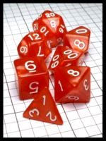 Dice : Dice - Dice Sets - Chinese Dice Red Opaque Swirl - eBay Oct 2015